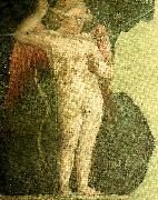 cupid returning an arrow to the quiver, Piero della Francesca